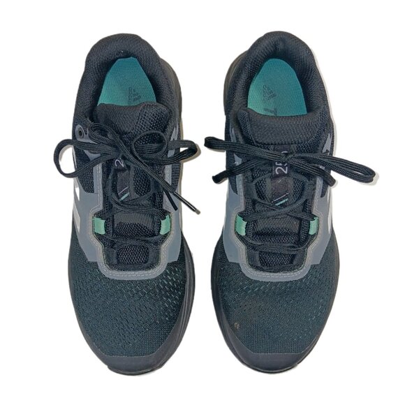 Adidas Terrex Sneakers Womens 8 Black Continental Hiking Camping Sporty Low Top - Picture 2 of 5